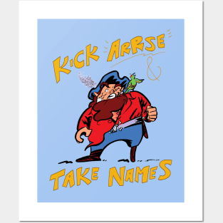 Kick Arrse & Take Names Posters and Art